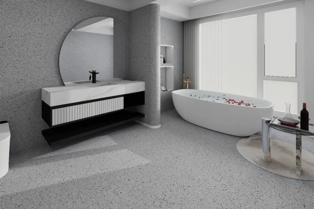 9189665YJ威尼斯灰水磨石