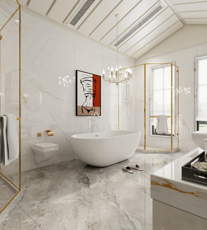 BIGCC926939L ITALIAN GOLD WHITE