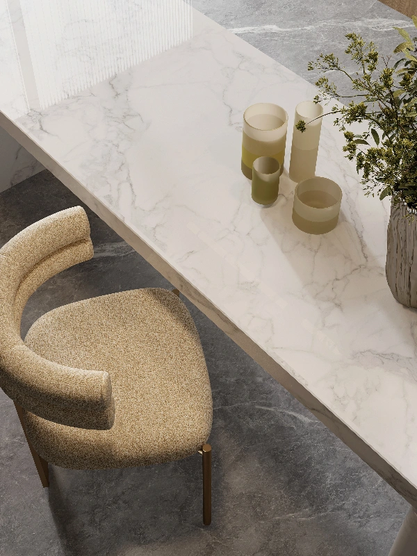 H18322CR208G NET-PATTERNED LARGE WHITE FLOWER